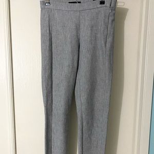 Banana Republic Textured Grey Devon Pant